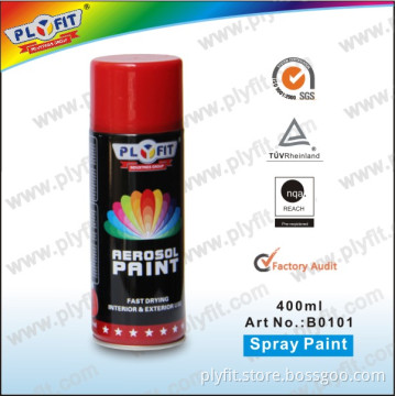 aerosol spray to paint